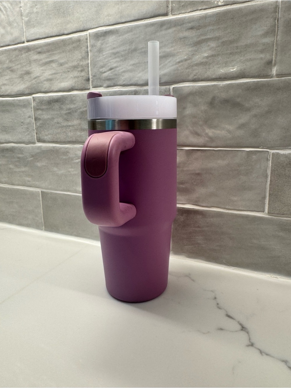 Stanley Quencher H2.0 FlowState Tumbler 14oz Orchid Purple - Used Condition - Picture 2 of 6